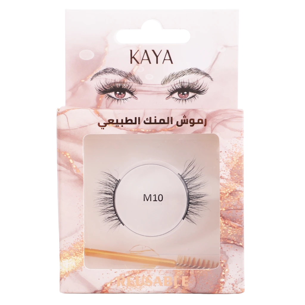 كايا رموش المنك الطبيعية M10