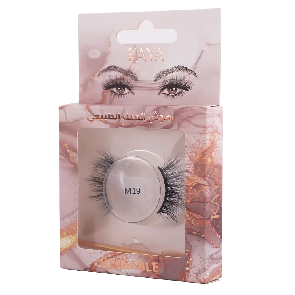 Kaya Natural Mink Eyelashes M19 - view 2