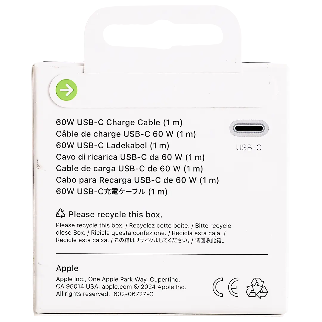  Apple iPhone 16 Original Cable 1 Meter 60W USB-C to USB-C  - view 4