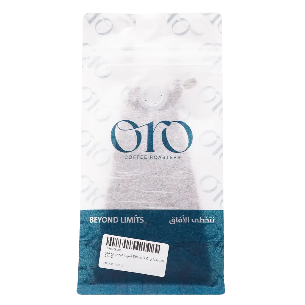 Oro Ethiopia Guji Natural Filter And Espresso 250 gm - view 4