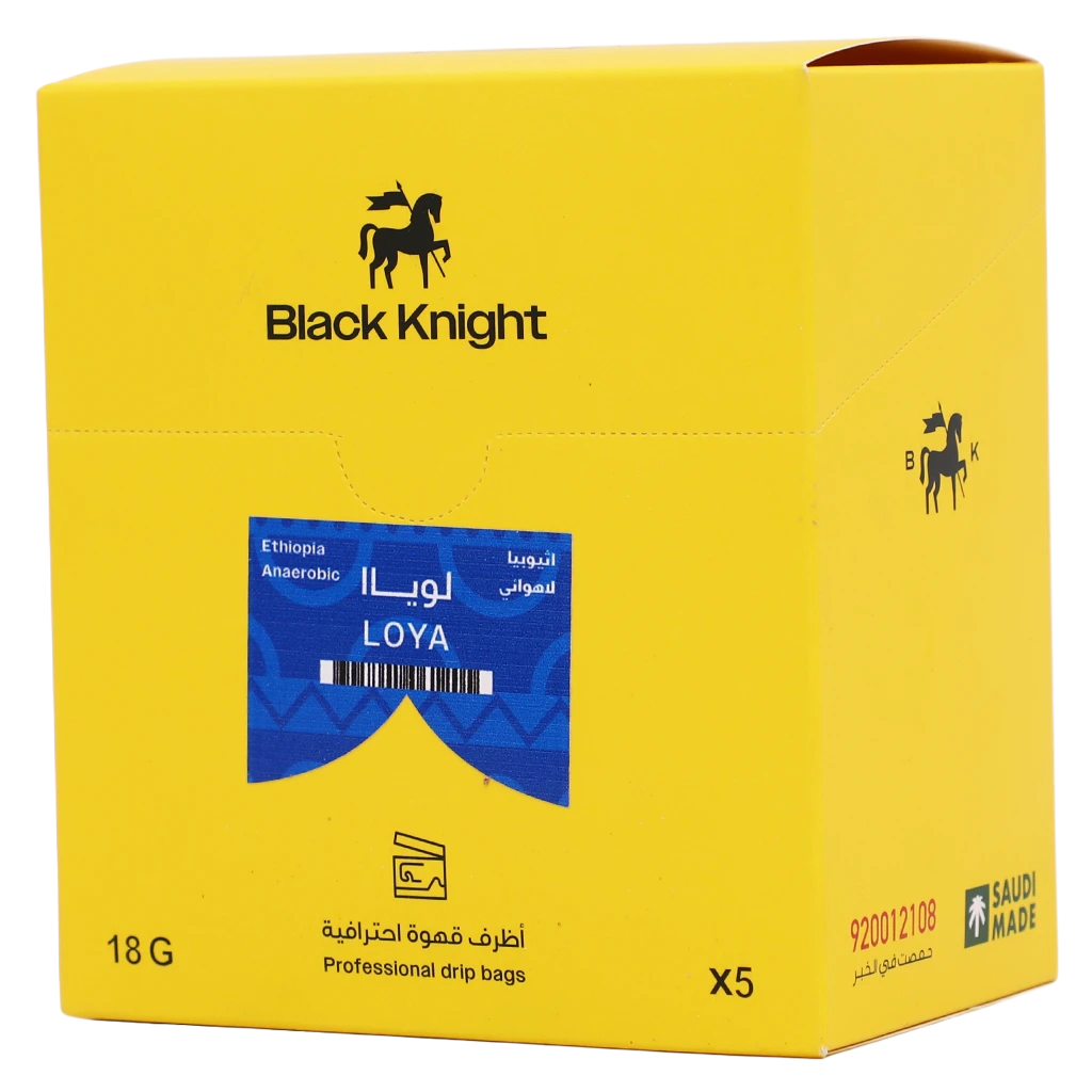 Black Knight Drip Box Ethiopia Loya Anaerobic 5 PCS