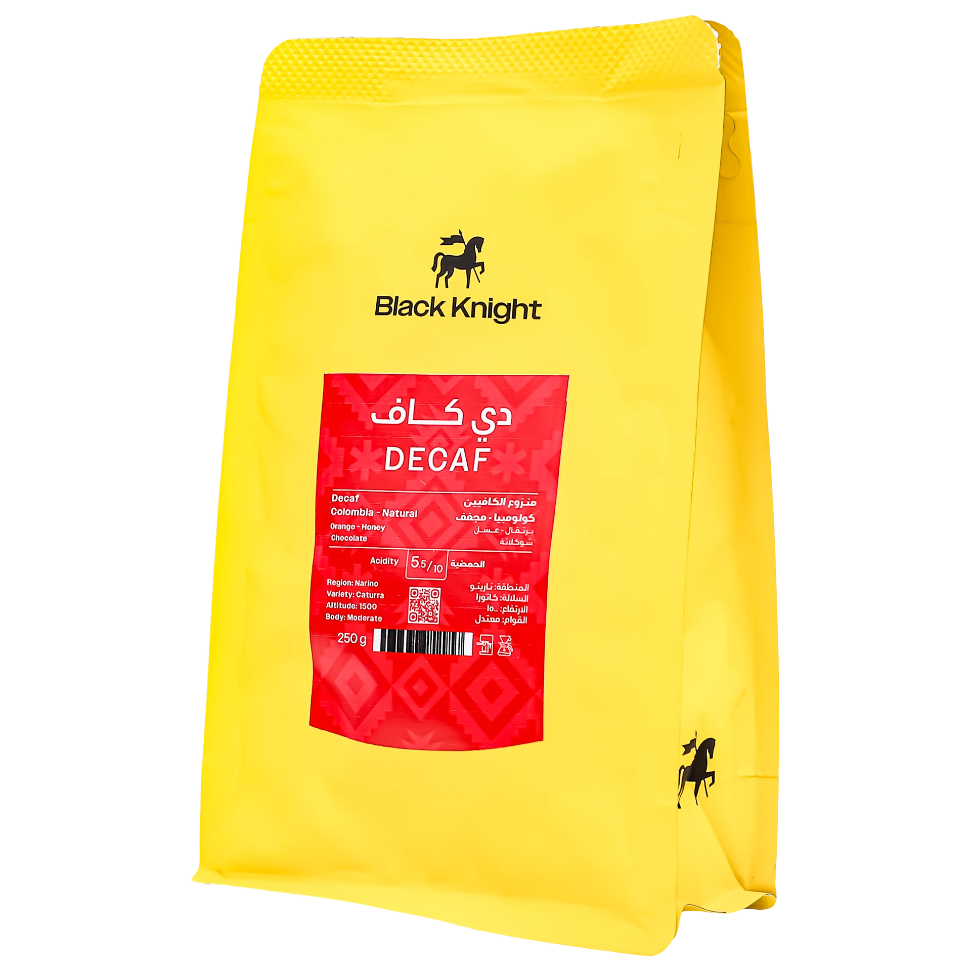 Black Knight Colombia DeCaf Natural Filter And Espresso 250 gm