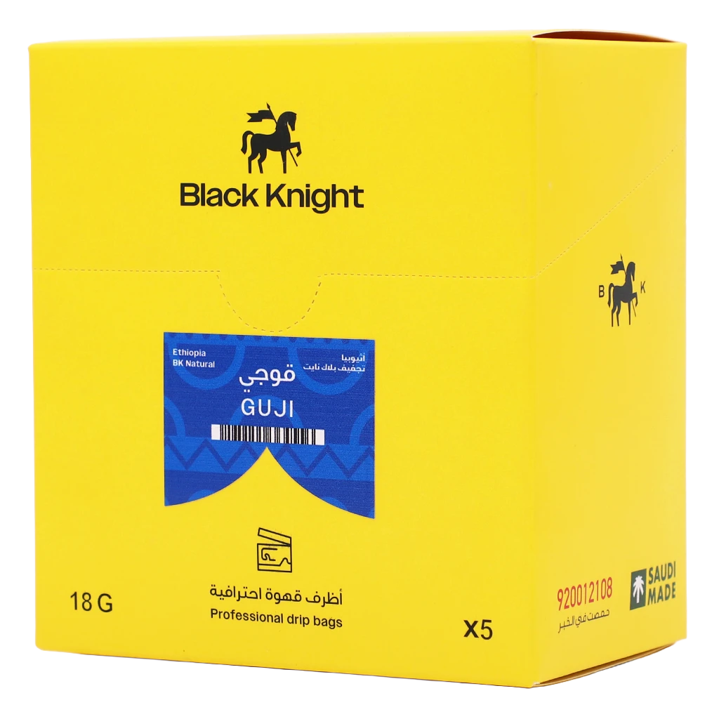 Black Knight Drip Box Ethiopia Guji Natural 5 PCS