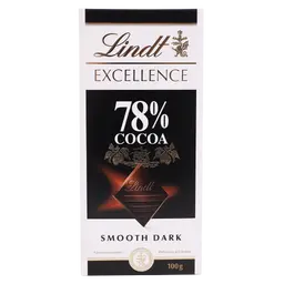 Lindt Excellence Dark 78% 100 gm
