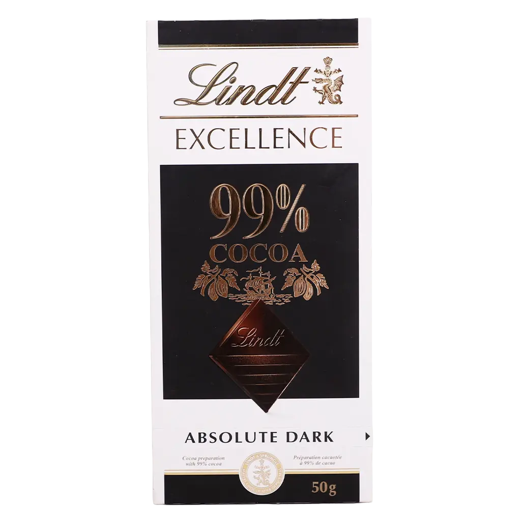 Lindt Excellence Dark 99% 50 gm - view 1