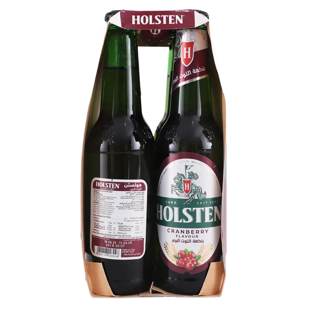 Holsten Malt Drink Cranberry 6 pcs 330 ml - view 3