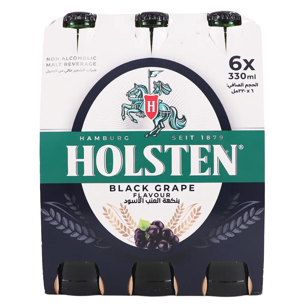 Holsten Malt Drink Black Grape 6 pcs 330 ml - view 2
