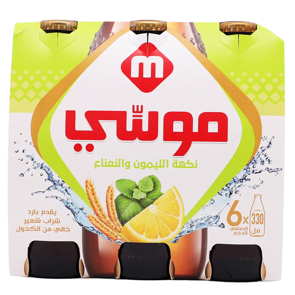 Moussy Malt Drink Lemon Mint 6 pcs 330 ml - view 2