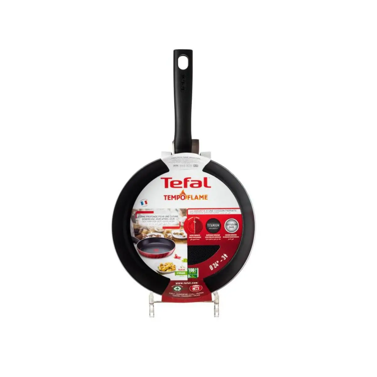 Tefal Non Stick Frypan Tempo 24 cm - view 2