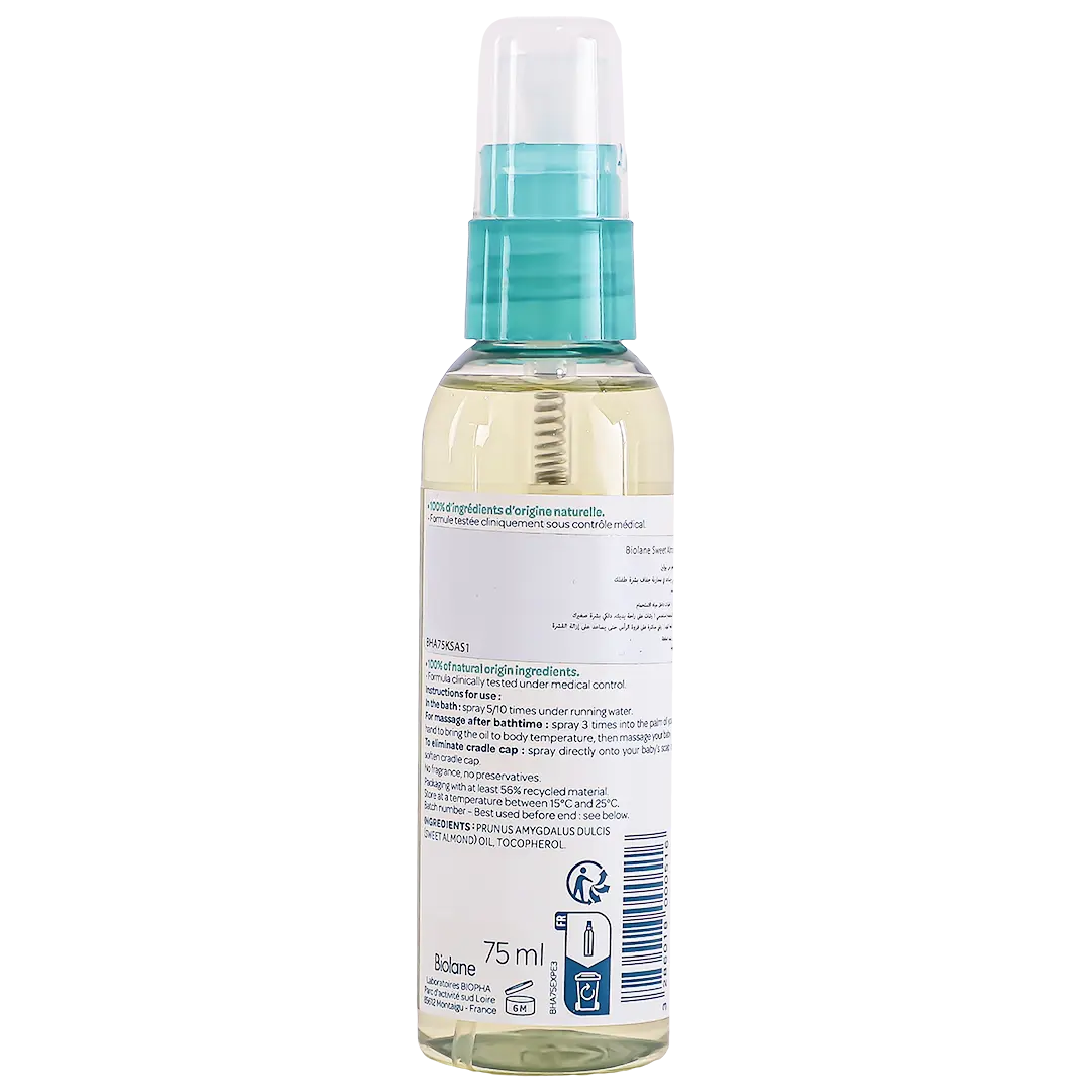 Biolane Sweet Almond Oil 75 ml - view 2
