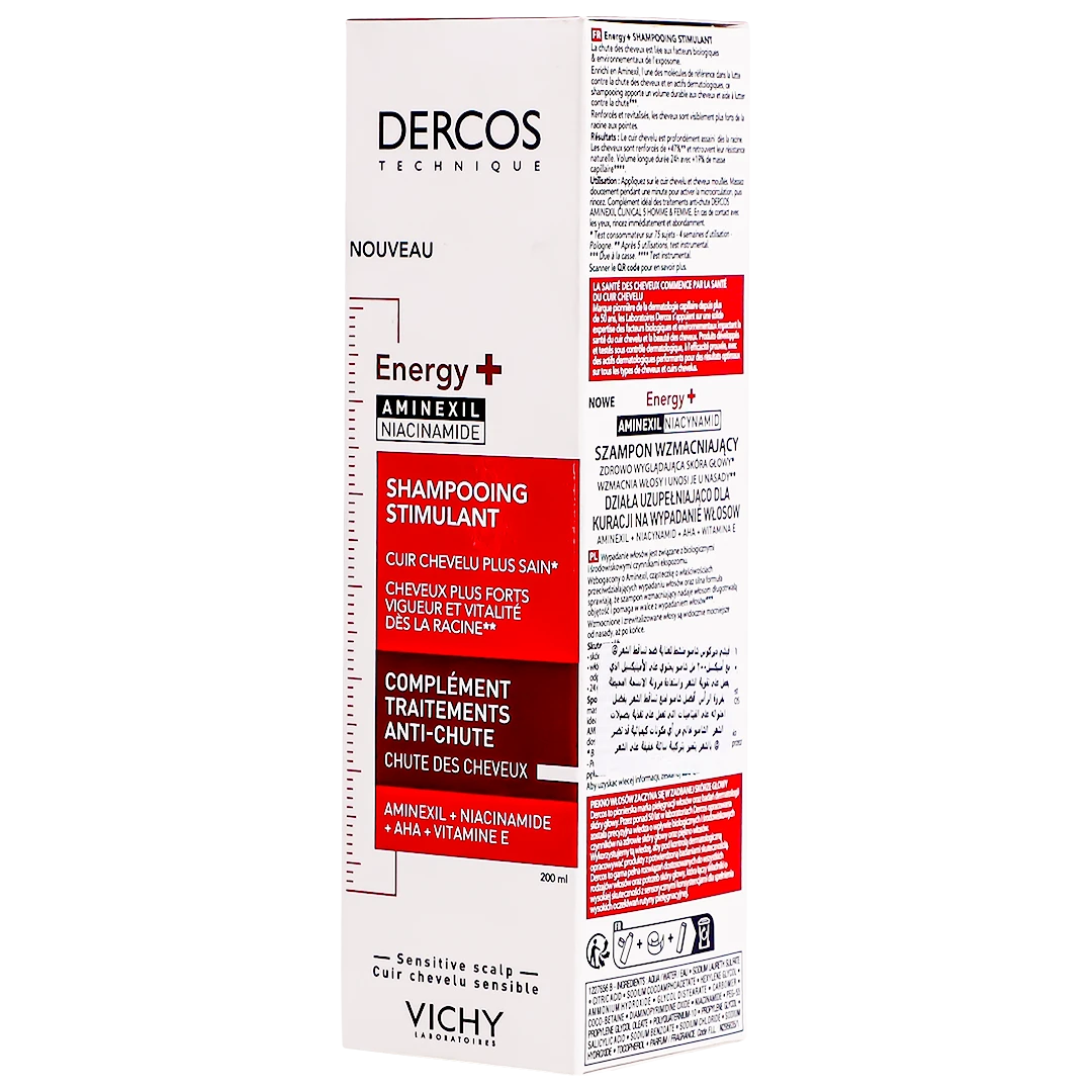 Vichy Dercos Energising Shampoo 200 ml