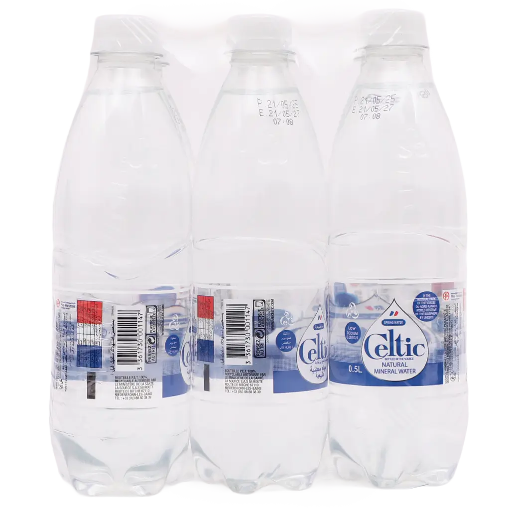 Celtic Natural Mineral Still  French Water  6 pcs  500ml  - view 1