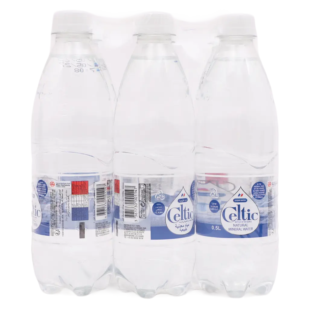 Celtic Natural Mineral Still  French Water  6 pcs  500ml  - view 2