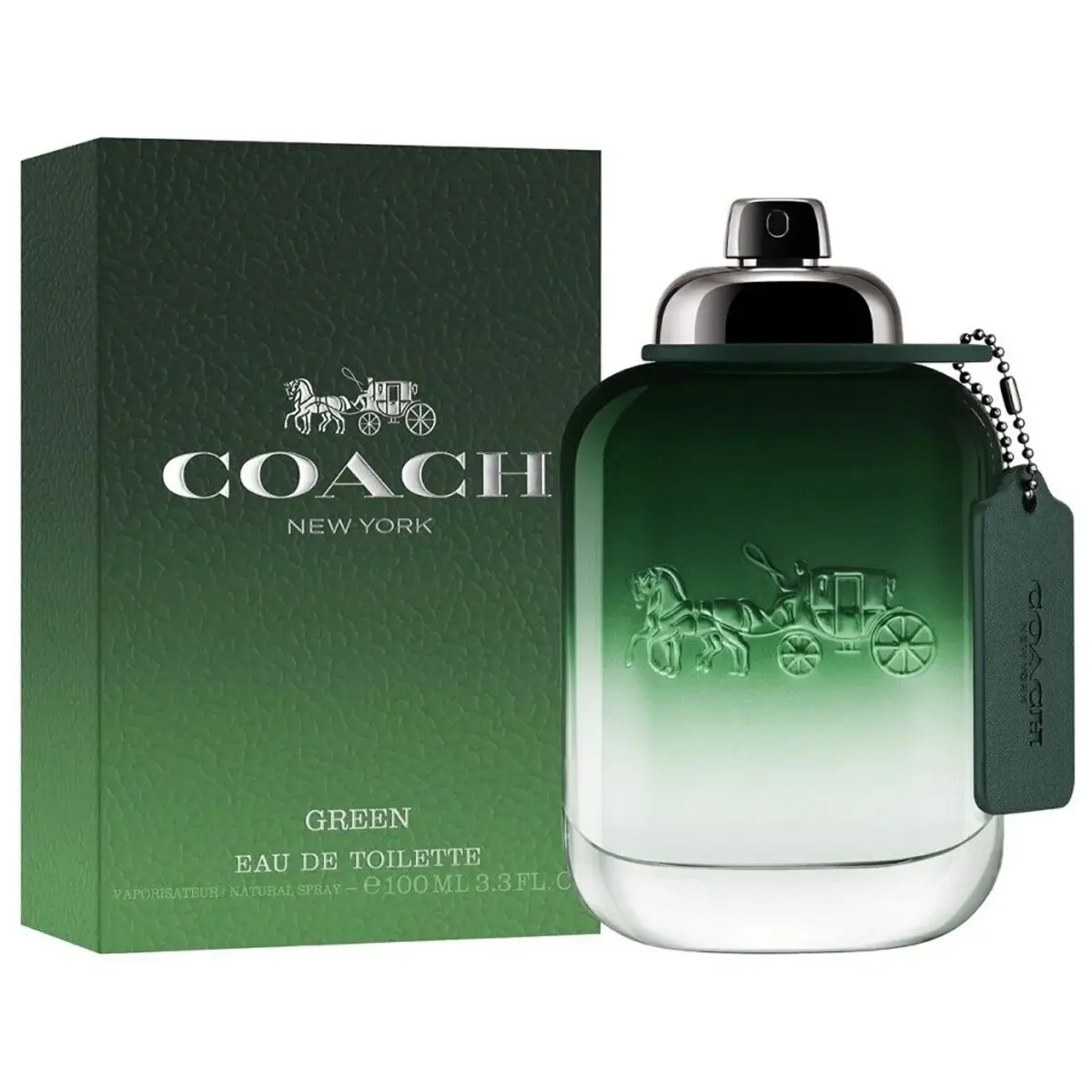 Coach New York Green For Men EDT 100 ml - view 2
