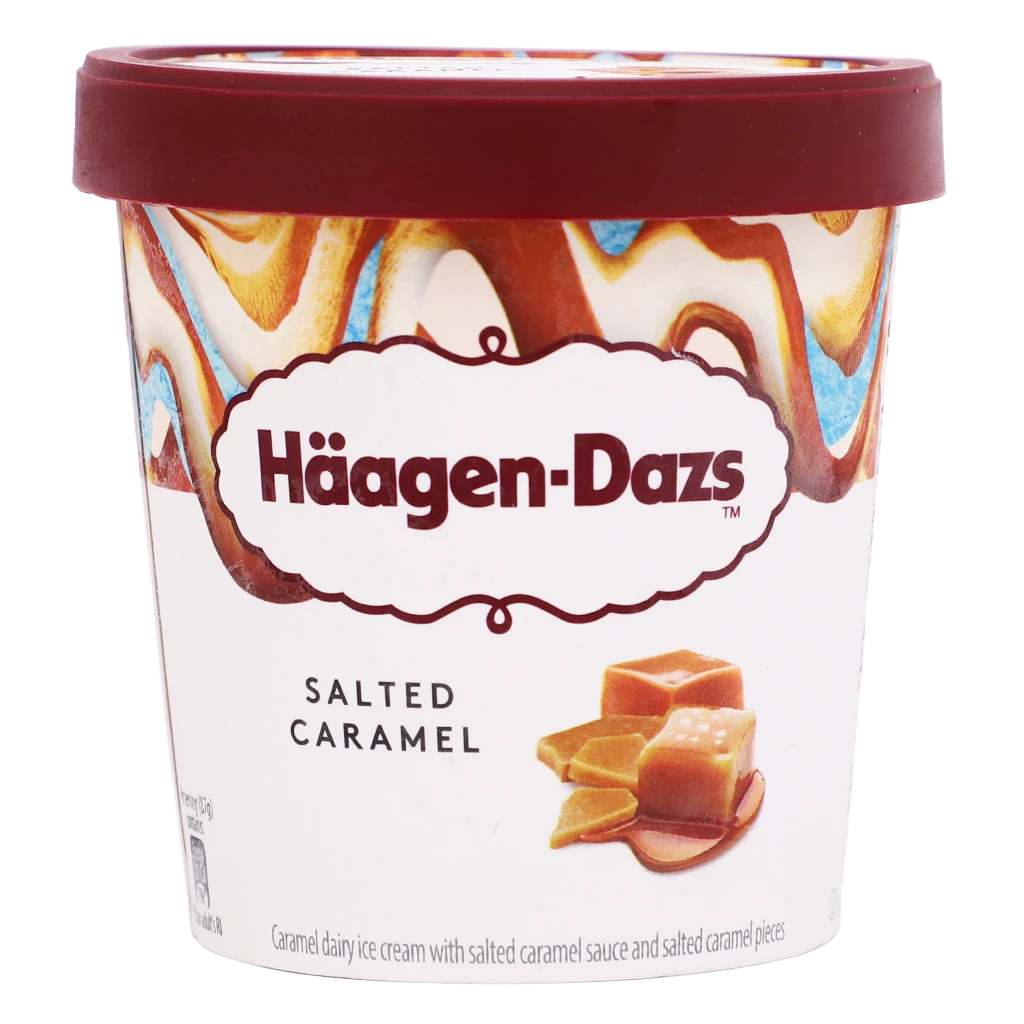 HaagenDazs Ice Cream Cup Salted Caramel 460 ml