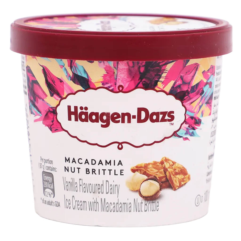 HaagenDazs Cup Macadamia Nut 100 ml - view 1