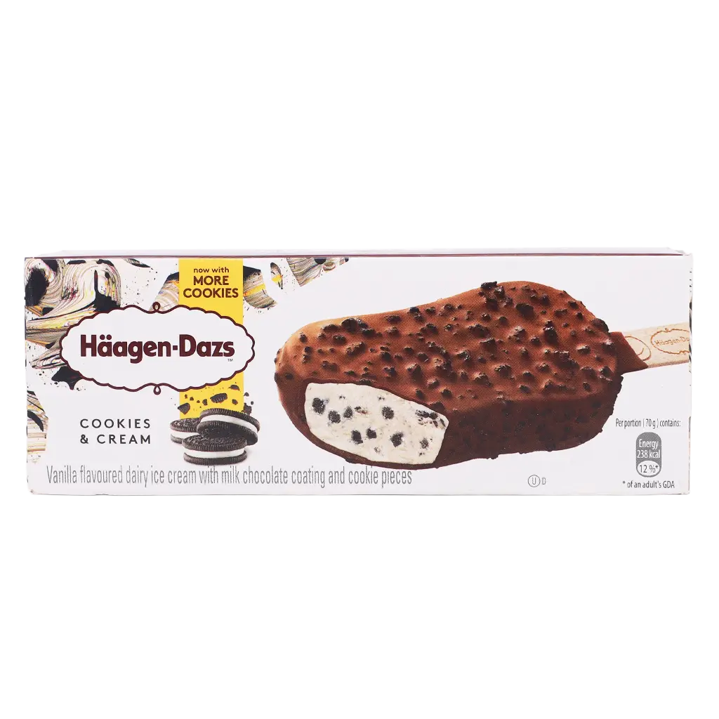 HaagenDazs Stick Cookies And Cream 80 ml - view 2