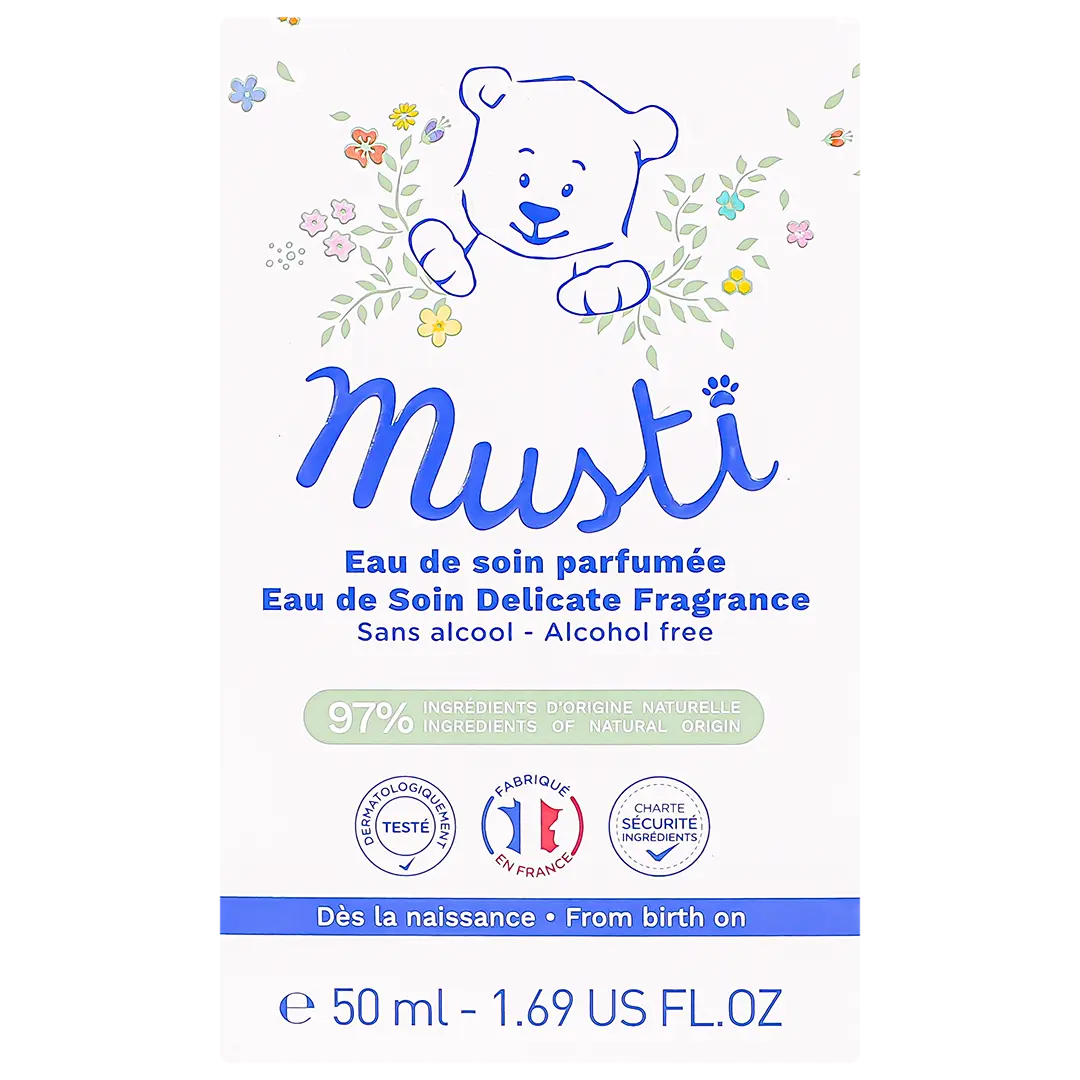 Mustela Musti Eau Soin Delicate Fragrance 50 ml - view 2