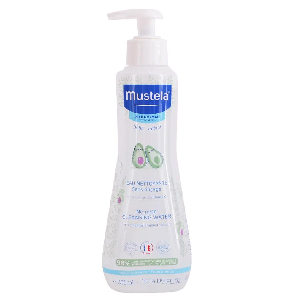 Mustela Cleansing Water no Rinse300ml - view 1