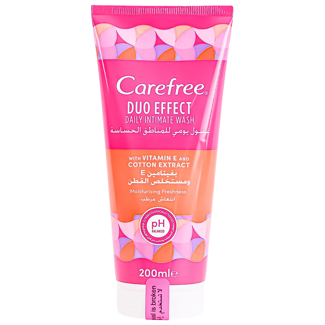 Carefree Intimate Wash Cotton Flower Vitamin E 200 ml - view 1