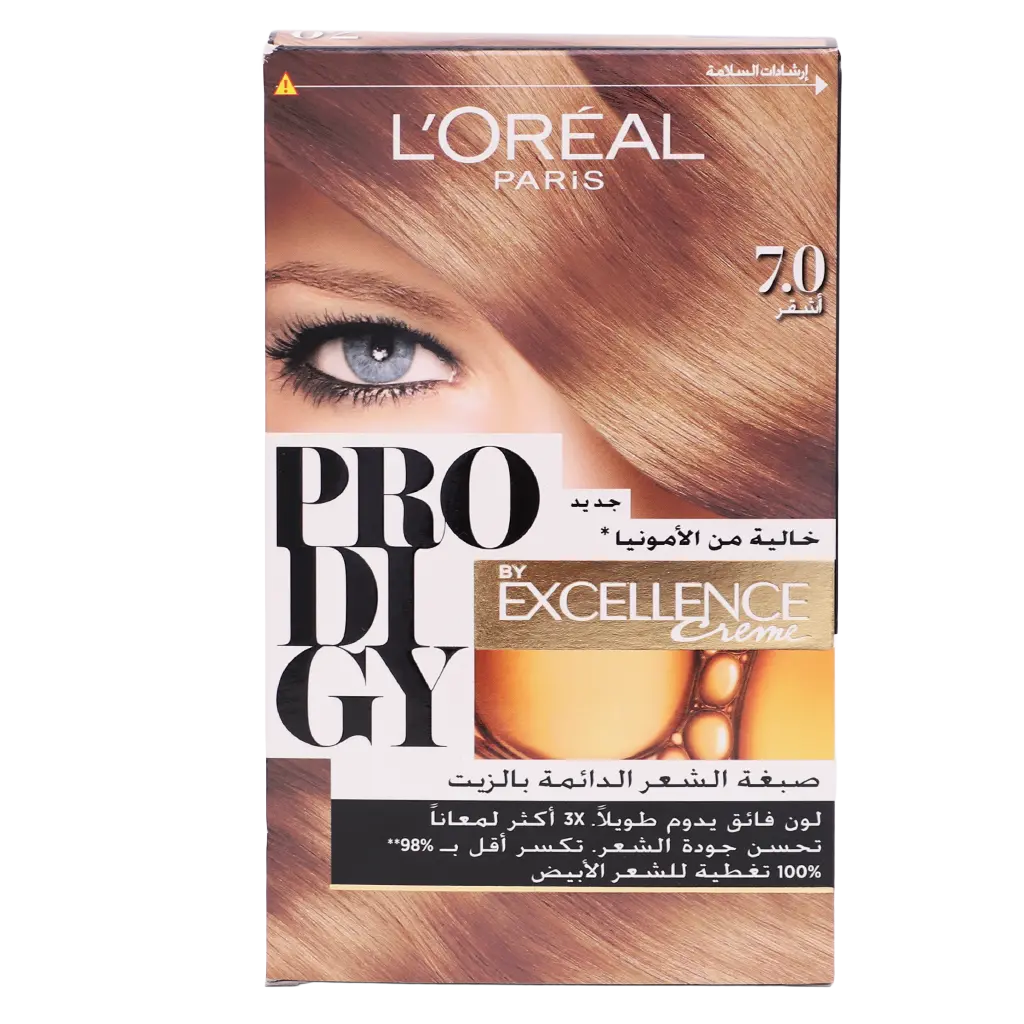 L'Oreal Paris Prodigy Hair Coloring Blonde 7.0 - view 2