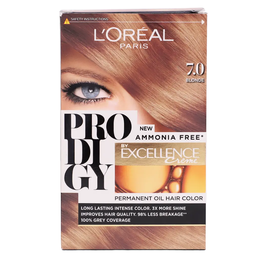 L'Oreal Paris Prodigy Hair Coloring Blonde 7.0 - view 3