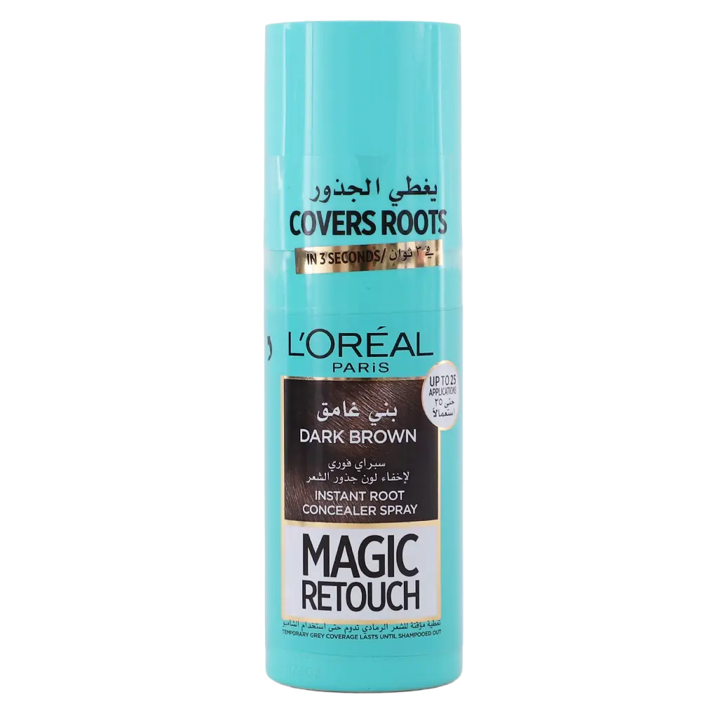 L'Oreal Spray Instant Root Concealer Dark Brown 75 ml - view 1