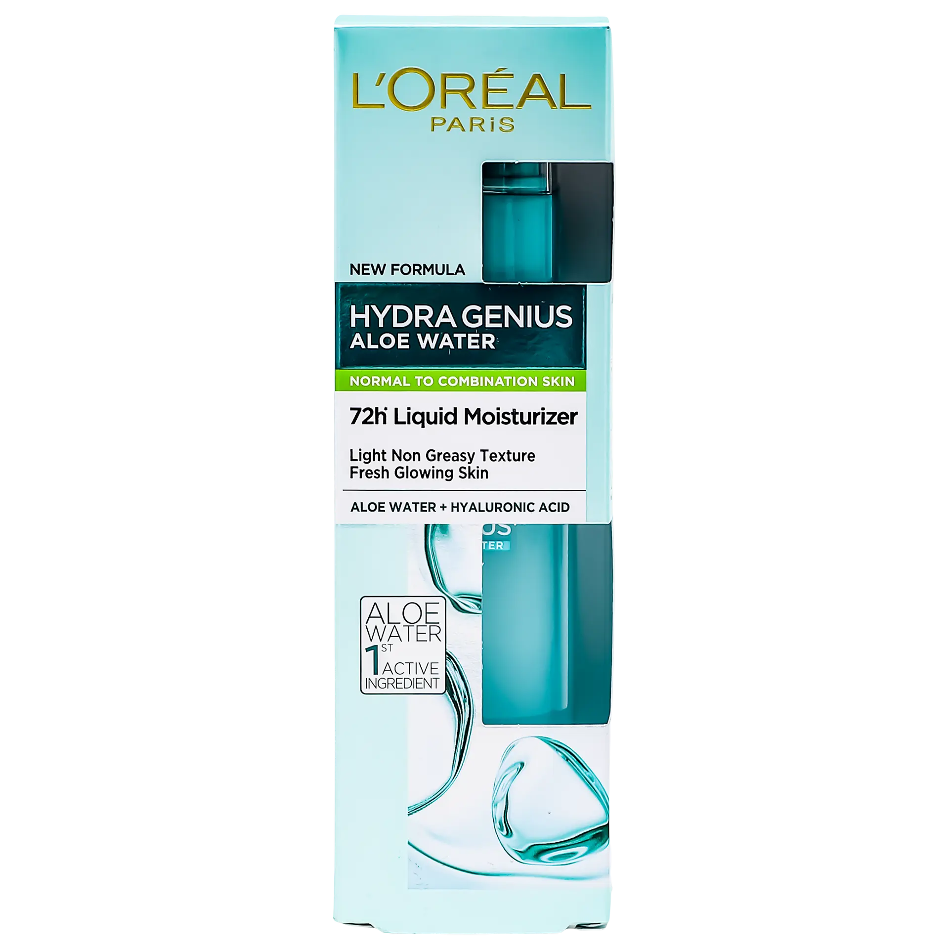 L'Oreal Paris Hydra Genius Aloe Water For Normal to Combination Skin 70ml - view 3