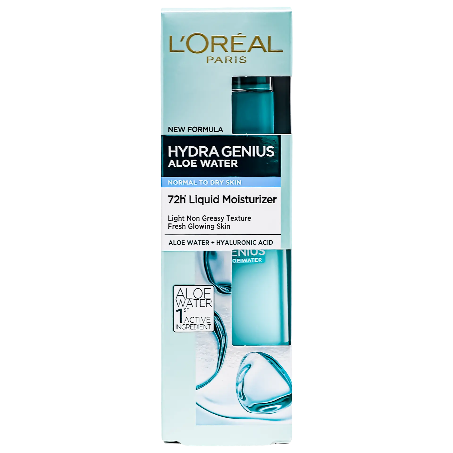L'Oreal Paris Hydra Genius Aloe Water Liquid Moisturizer For Normal to Combination Skin 70 ml - view 3
