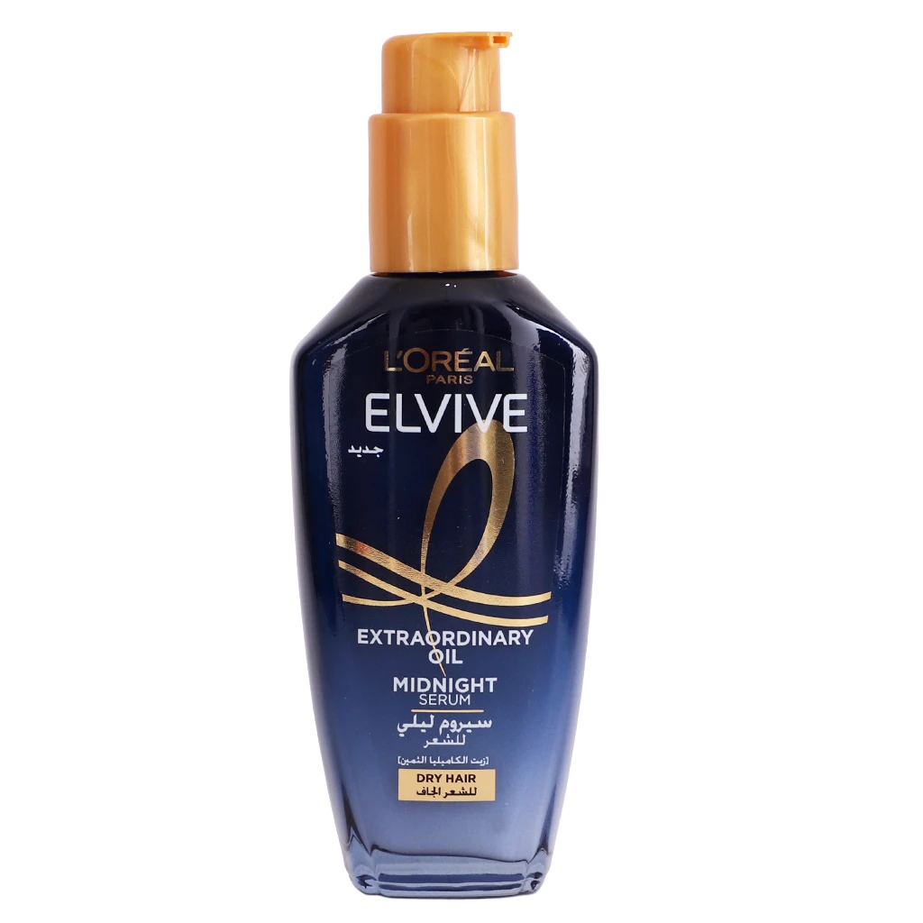 L'Oreal Paris Elvive Night Serum with Camellia Oil for Dry Hair 100 ml