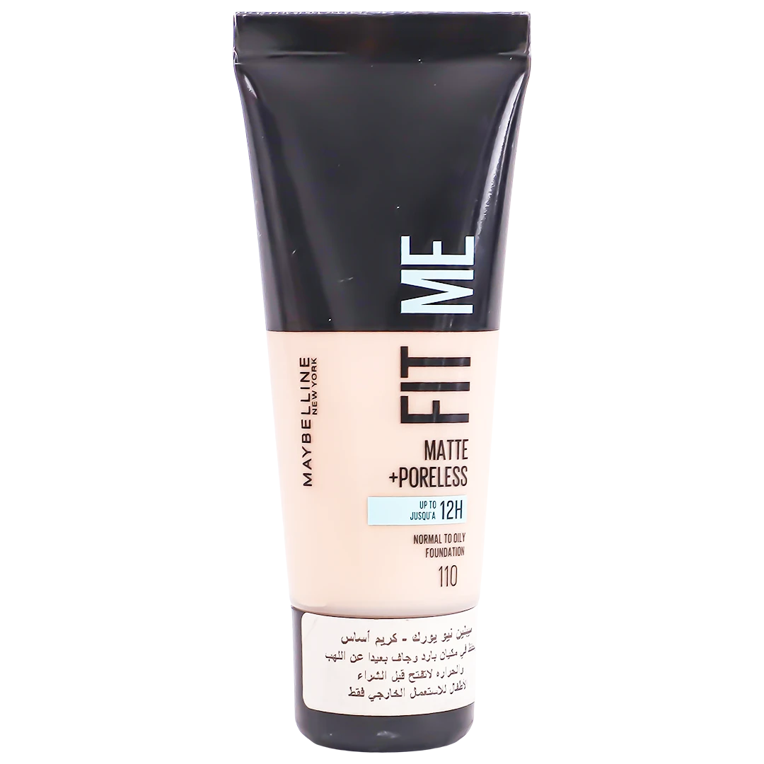 Maybelline Foundation Fit Me Matte Poreless 110 Porcelain 30 ml