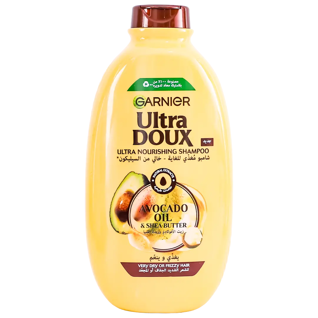 Garnier Ultra Doux Avocado Oil & Shea Butter Nourishing Shampoo 600 ml - view 2