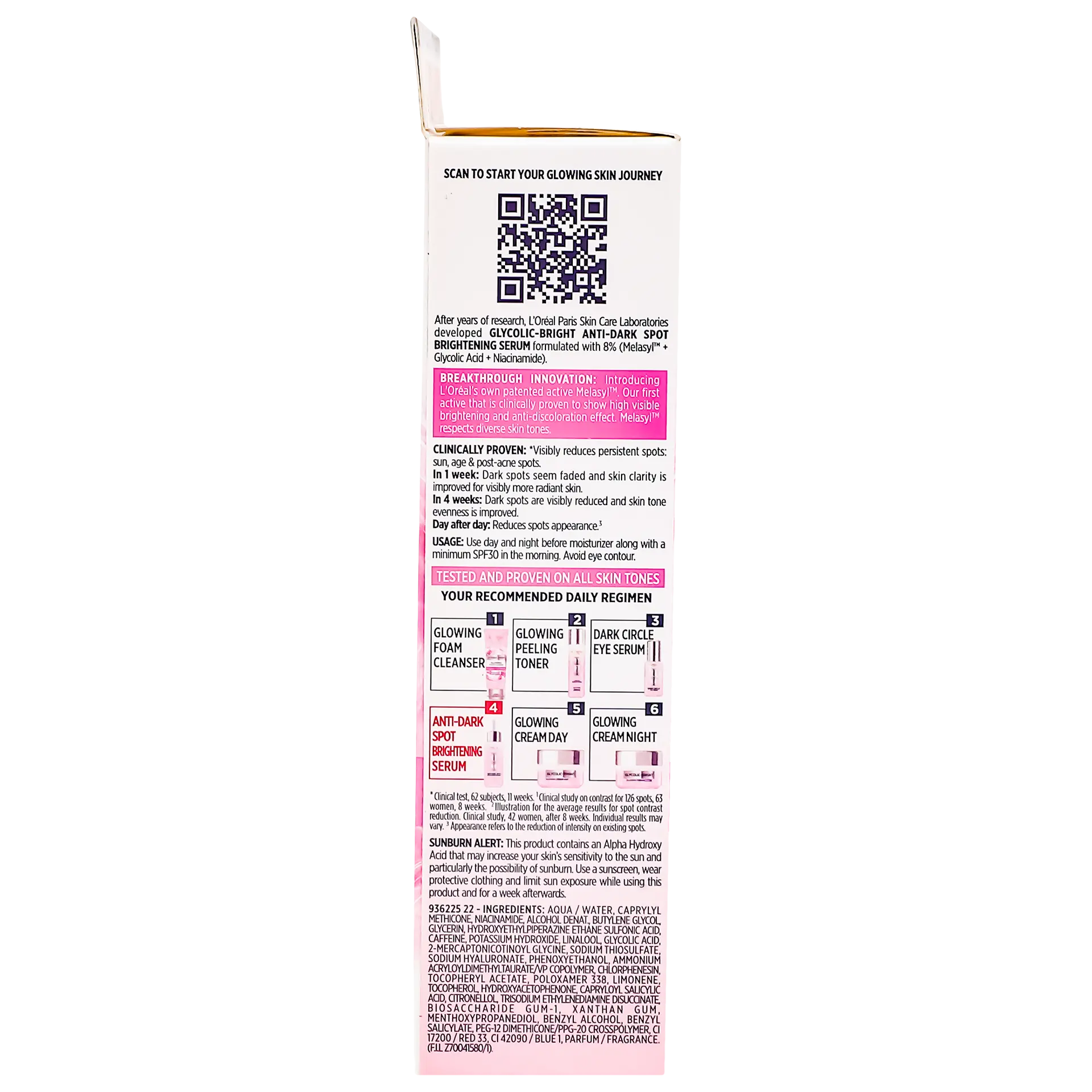 L'Oreal Paris Glycolic Bright Melasyl Serum 30ml - view 5