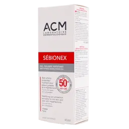 Acm Sebionex Mattifying Sunscreen Gel 40 ml