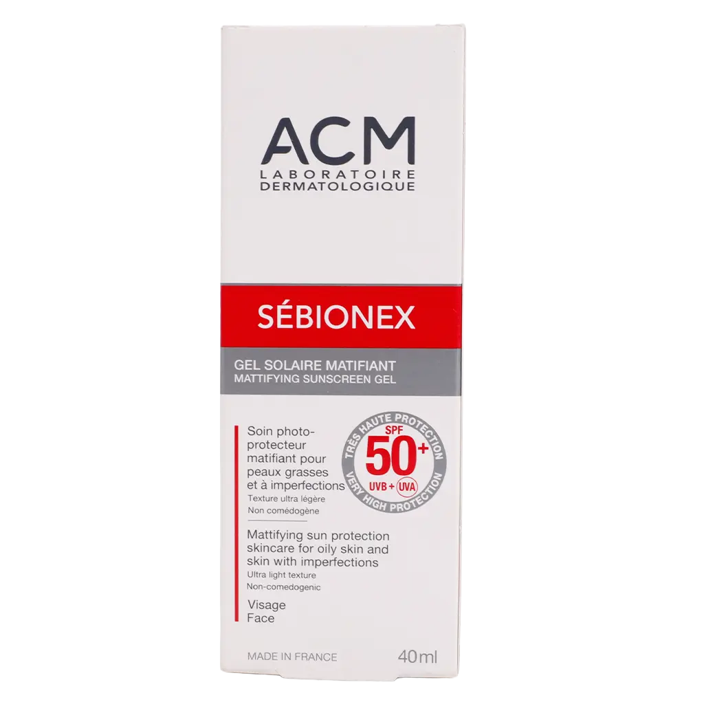 Acm Sebionex Mattifying Sunscreen Gel 40 ml - view 2
