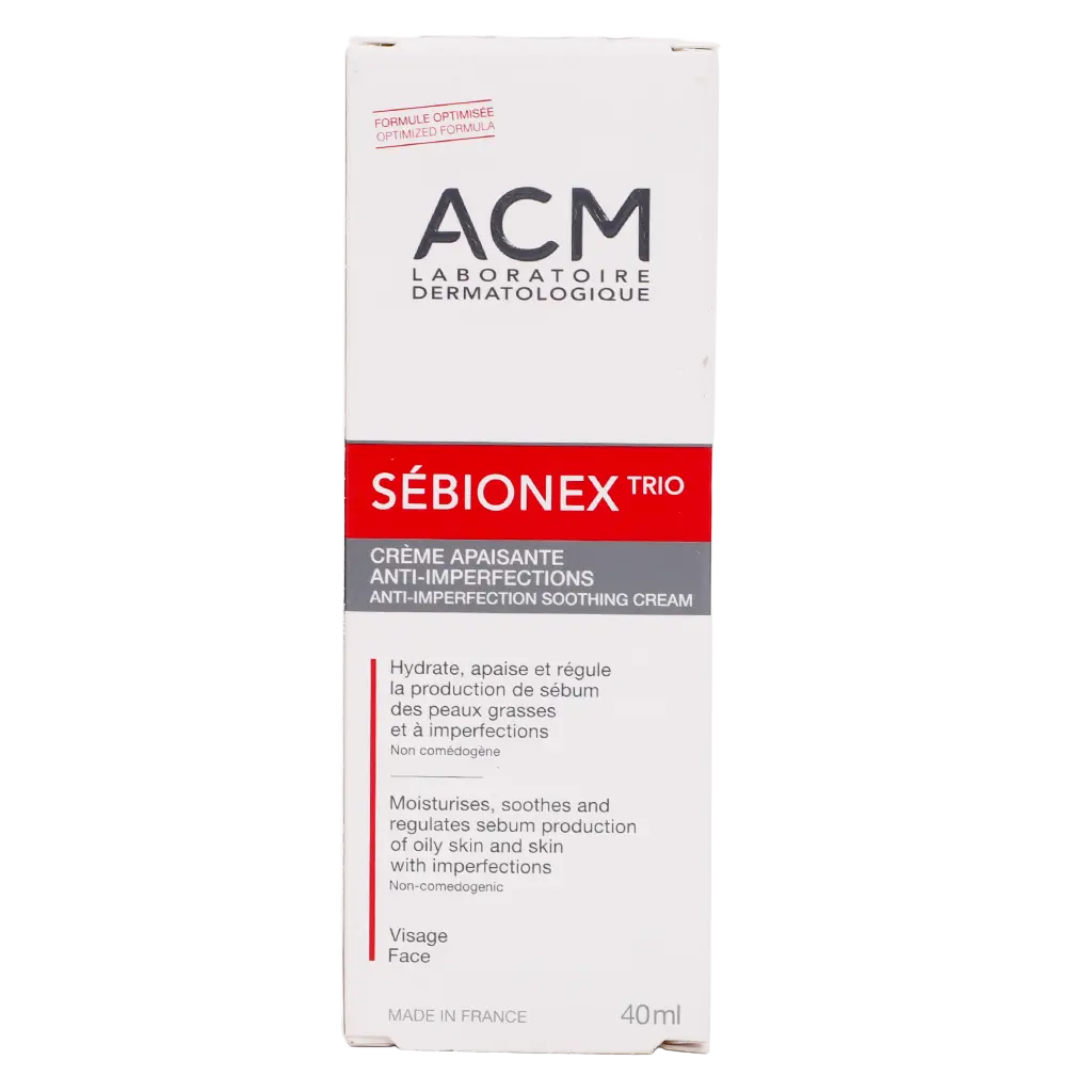 Acm Laboratoire Dermatologique Sebionex Trio Cream 40ml - view 2