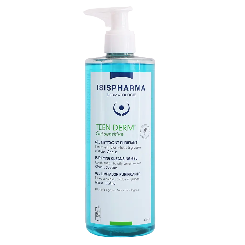 Isis Teen Derm Gel Sensitive For Oily Skin 400 ml - view 1
