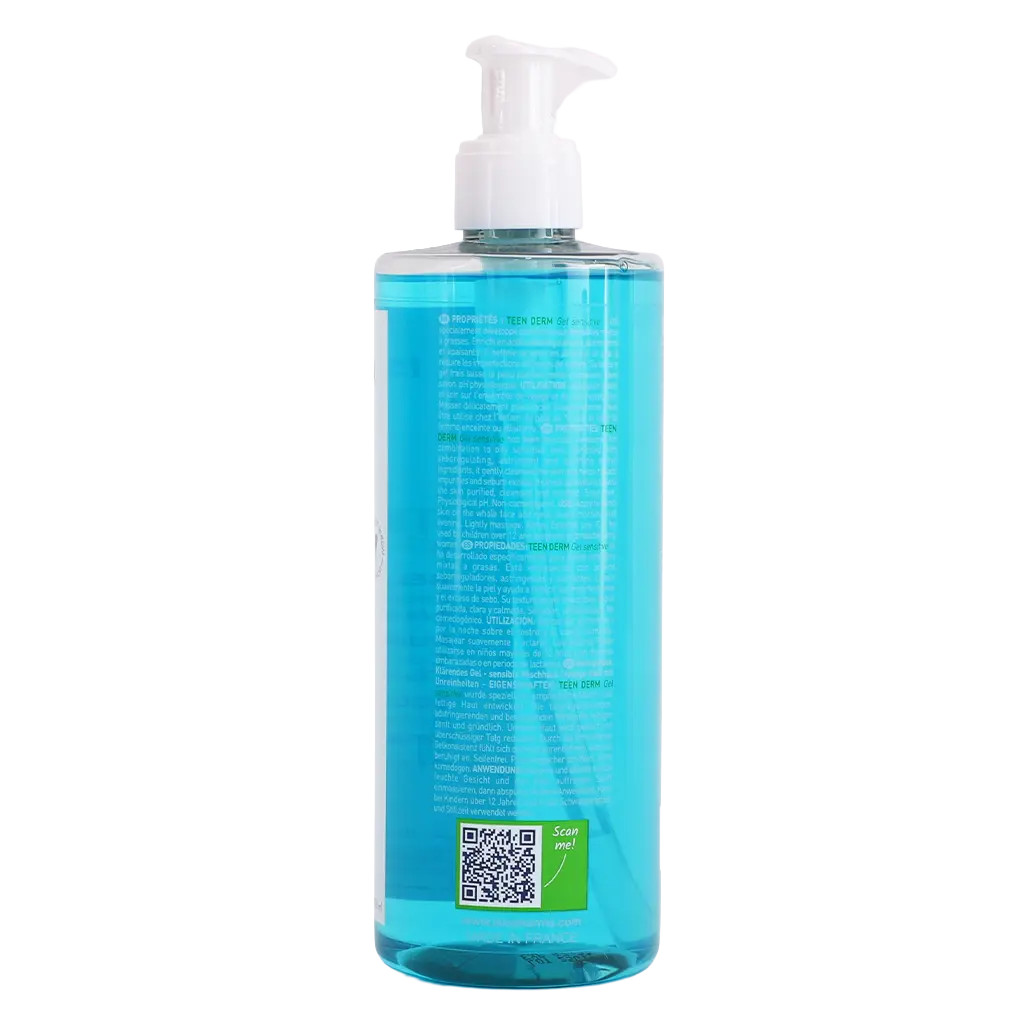 Isis Teen Derm Gel Sensitive For Oily Skin 400 ml - view 2