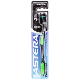  Astera Toothbrush Active 3 Carbon Medium Bristles