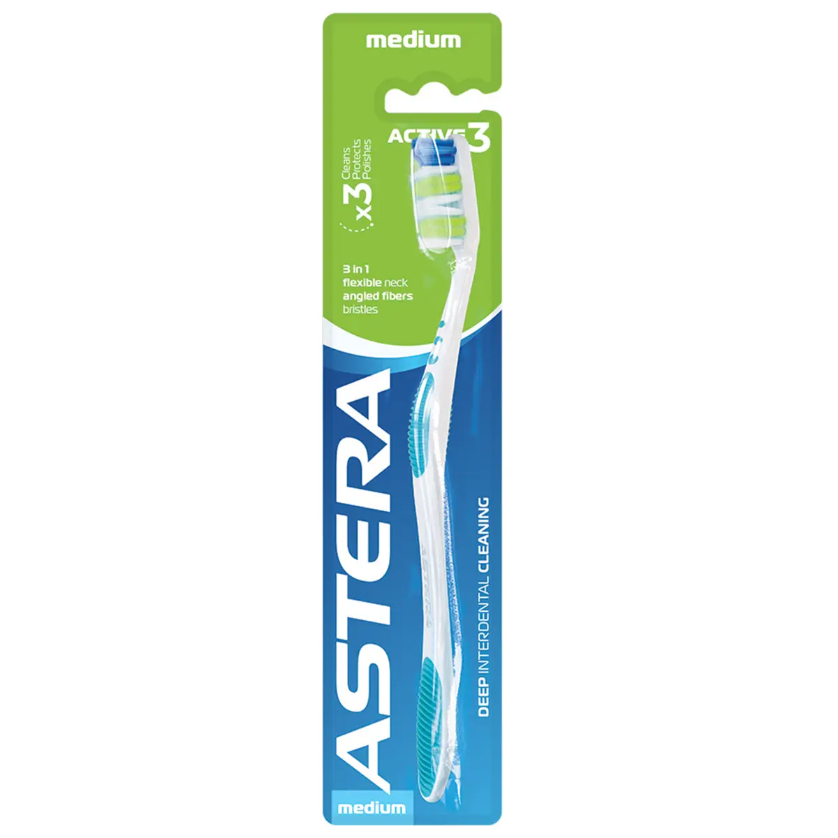 Astera Toothbrush Active 3 Medium Bristles - view 3