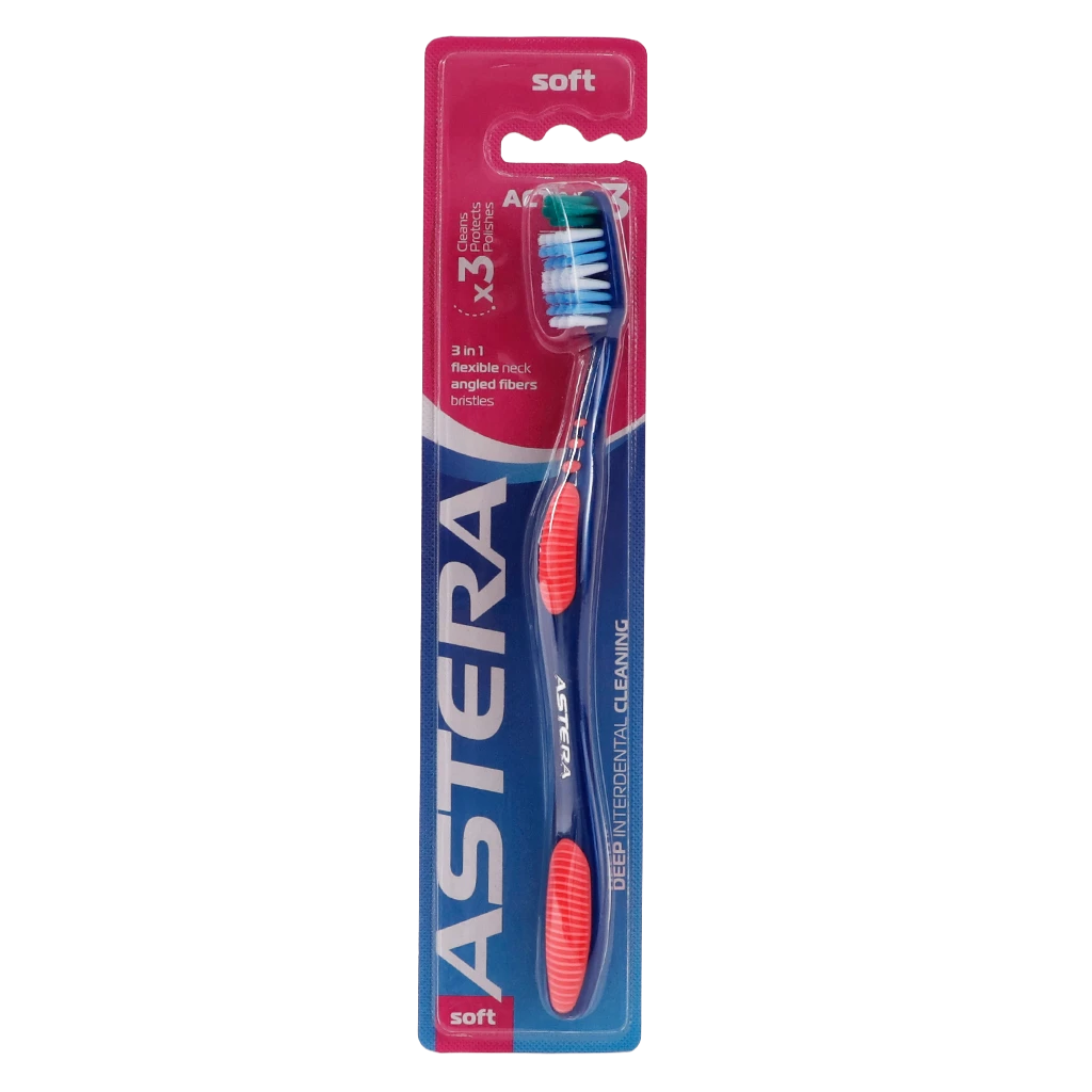 Astera Toothbrush Active 3 Soft Bristles