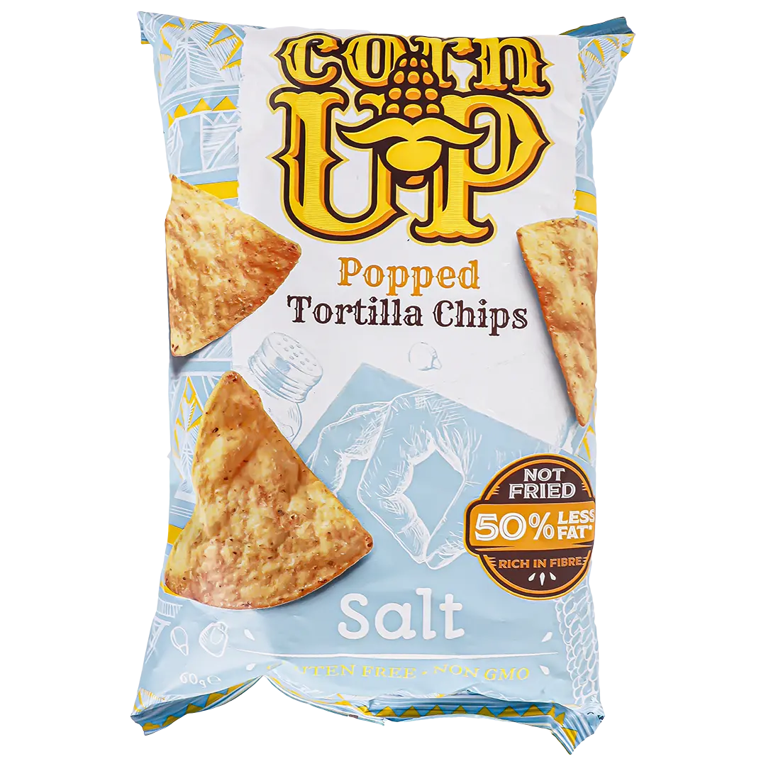 Corn Up Tortilla Chips with Salt 60 gm - view 1