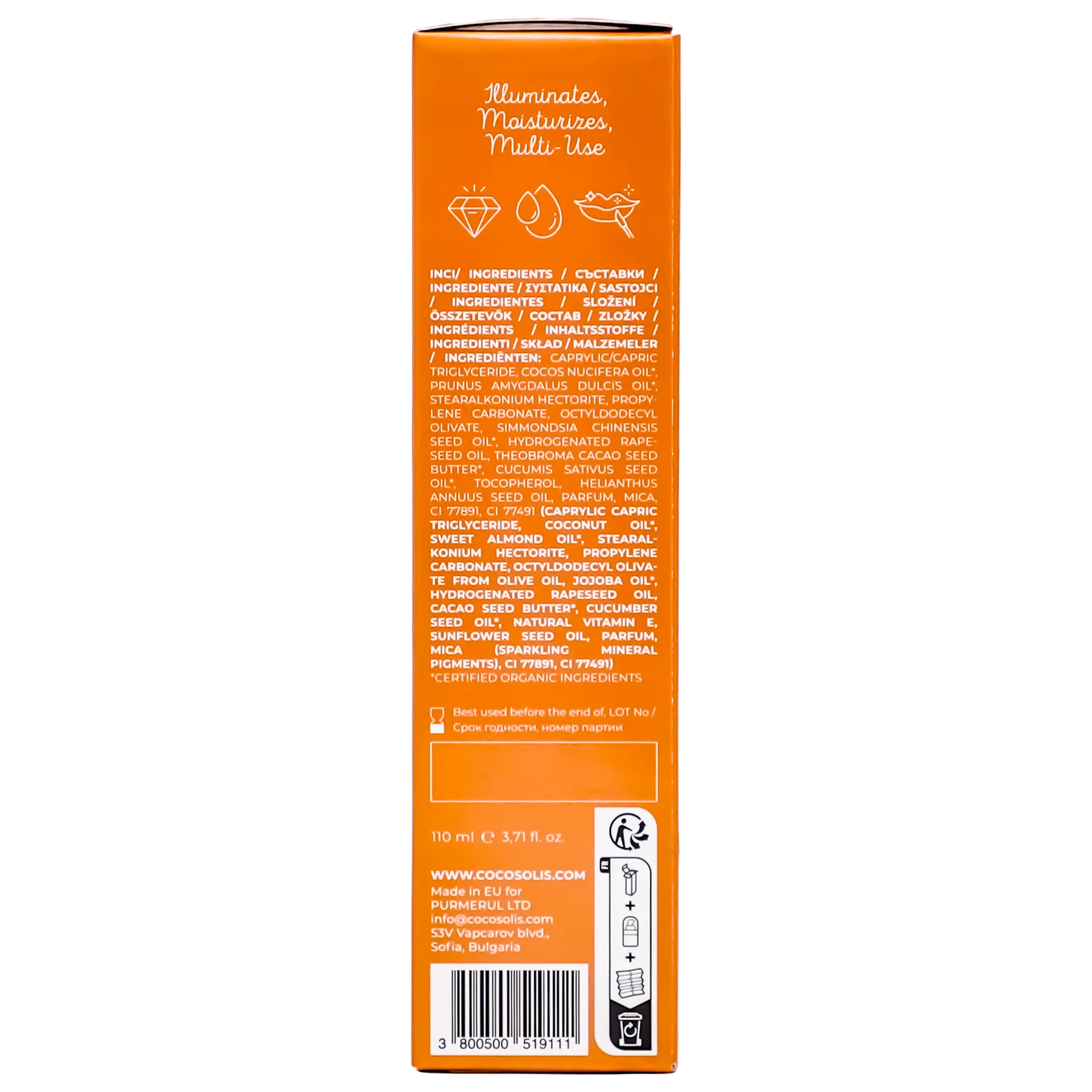 Cocosolis Glow Shimmer Oil 110ml - view 4