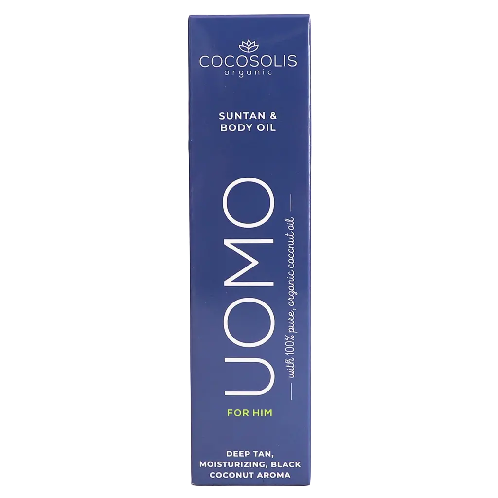 Cocosolis Uomo Tanning and Moisturizing Body Oil for Men 110ml - view 3