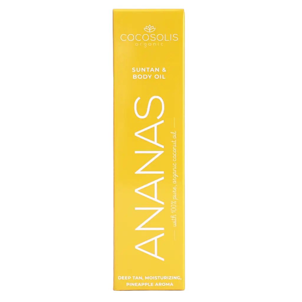 Cocosolis Ananas & Vanilla Tanning & Moisturizing Body Oil 110ml - view 3