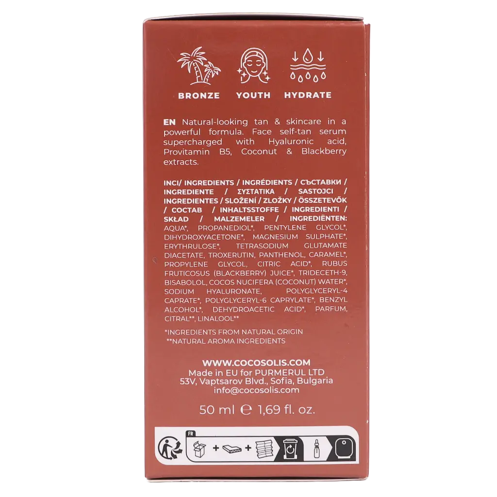 Cocosolis Solis Tanning Facial Serum 50ml - view 4