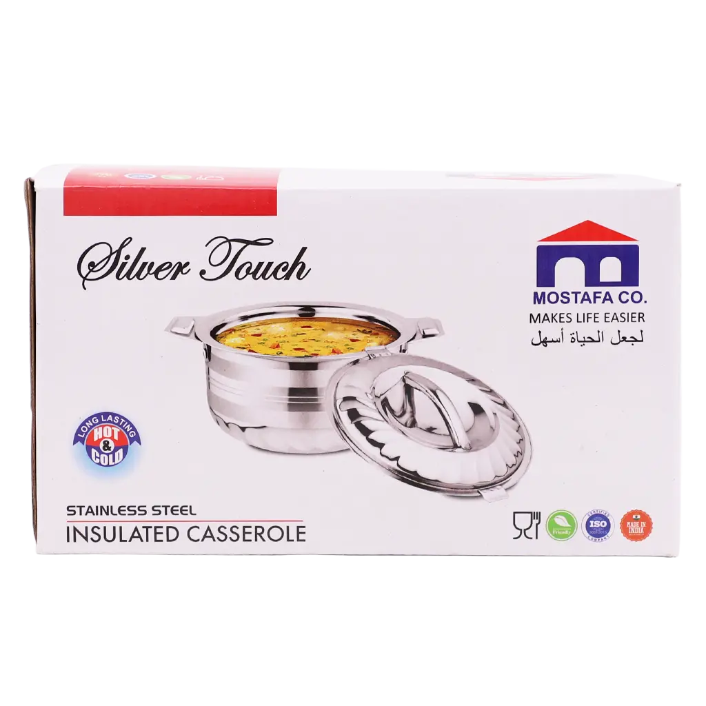 Mostafa Stainless Steel Insulated Casserole 1500 Hot & Cold - view 2