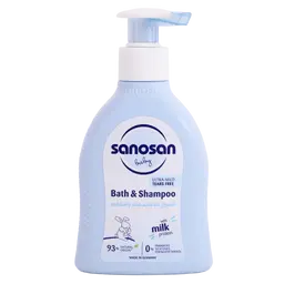 Sanosan Baby Bath & Shampoo dispenser 200ml