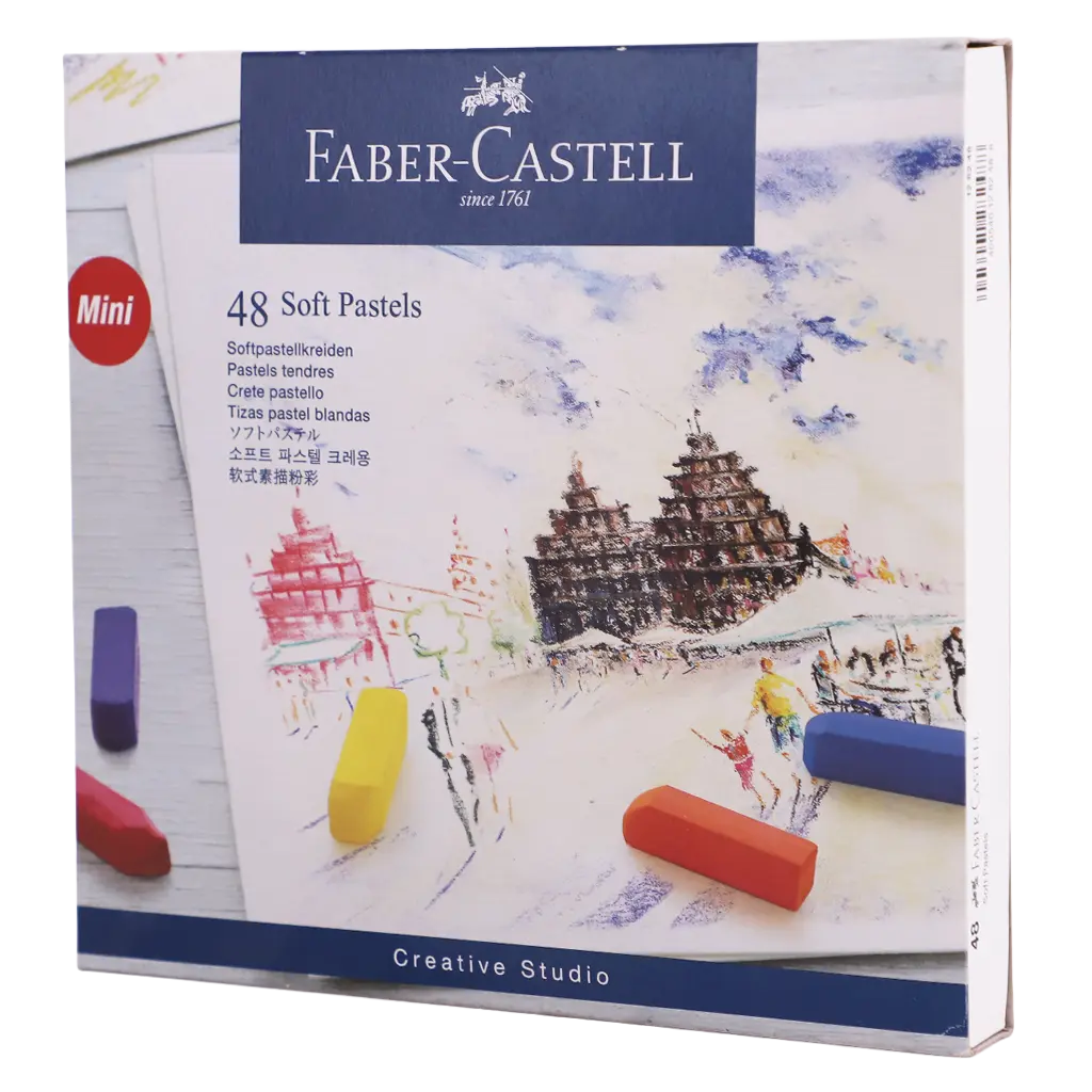 Faber Castell Soft Pastel Creative Studio Short 48 Color - view 2