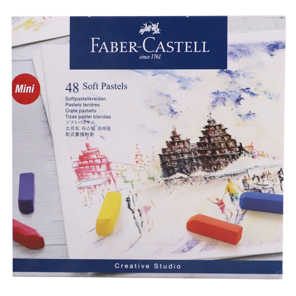Faber Castell Soft Pastel Creative Studio Short 48 Color - view 3